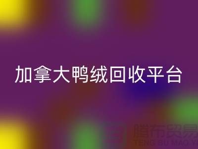 加拿大鴨絨回收平臺有哪些公司，優勢有哪些