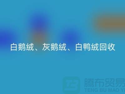 白鵝絨、灰鵝絨、白鴨絨、灰鴨絨回收——上海鴨絨回收廠家