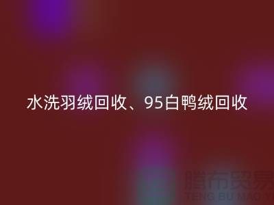 水洗羽絨回收、95白鴨絨回收、90白鵝絨回收、上海羽絨回收廠家