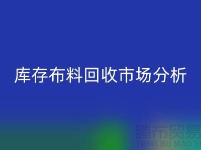 獨(dú)家：上海庫存布料回收市場分析與行業(yè)前景展望