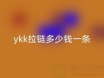 誰(shuí)能告訴我，庫(kù)存ykk拉鏈多少錢(qián)一條