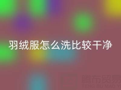 羽絨服怎么洗比較干凈？這些訣竅讓你的羽絨服煥然一新
